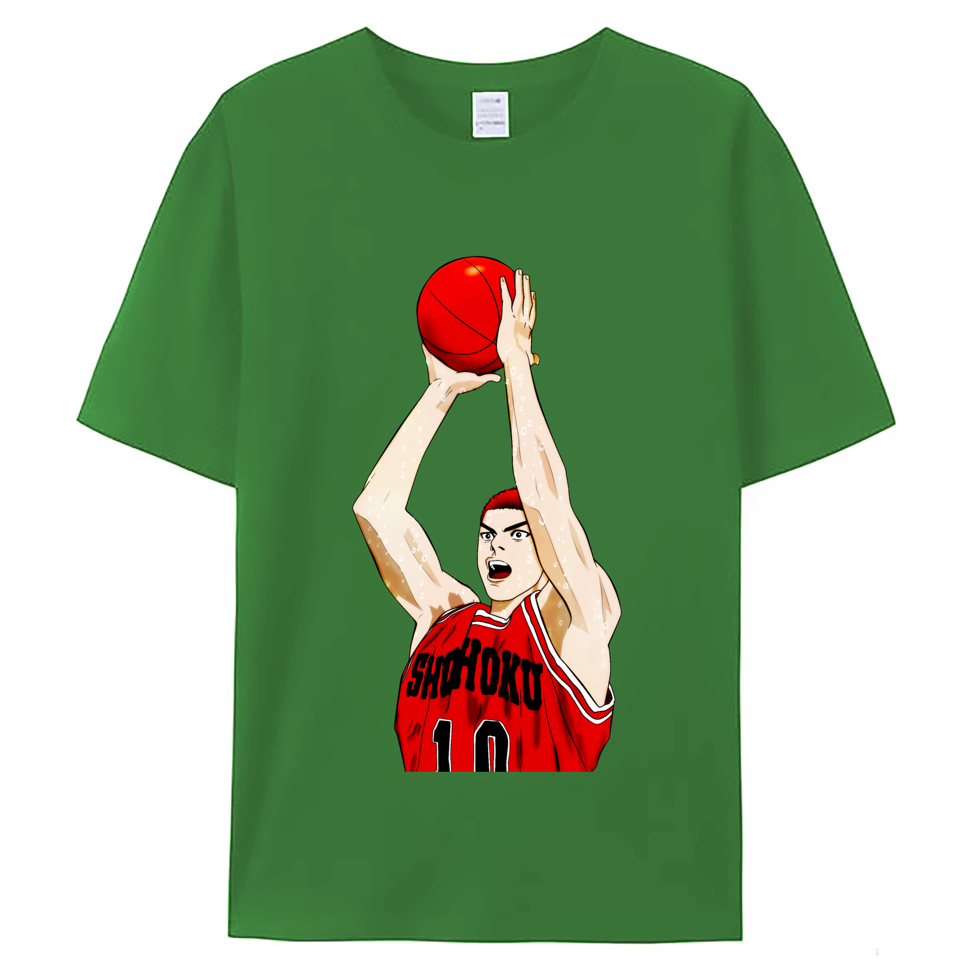 （画像用） SLAM DUNK／スラムダンク レディースカジュアルプリントTシャツ（綿100％）
